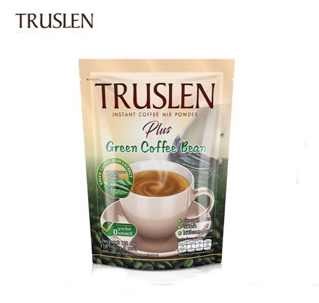 Dietary Truslen Instant Coffee Plus Green Bean Weight Manage No Sugar Low Fat