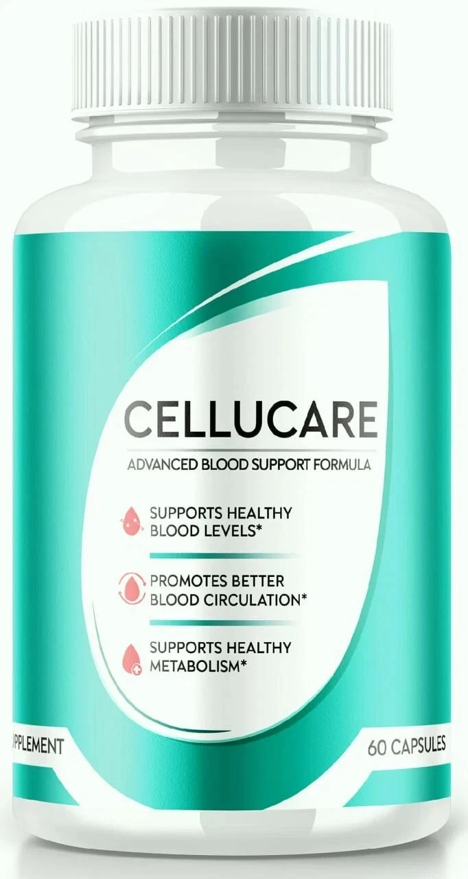 CelluCare Blood Support Pills for Combat Fatigue & Boost Energy 60ct "Pack of 3"