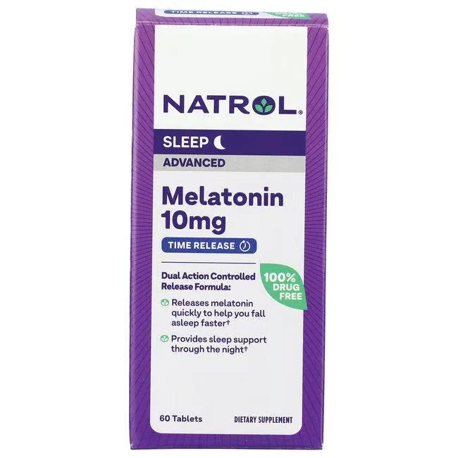 Natrol Melatonin Time Release 10 mg 60 Tabs