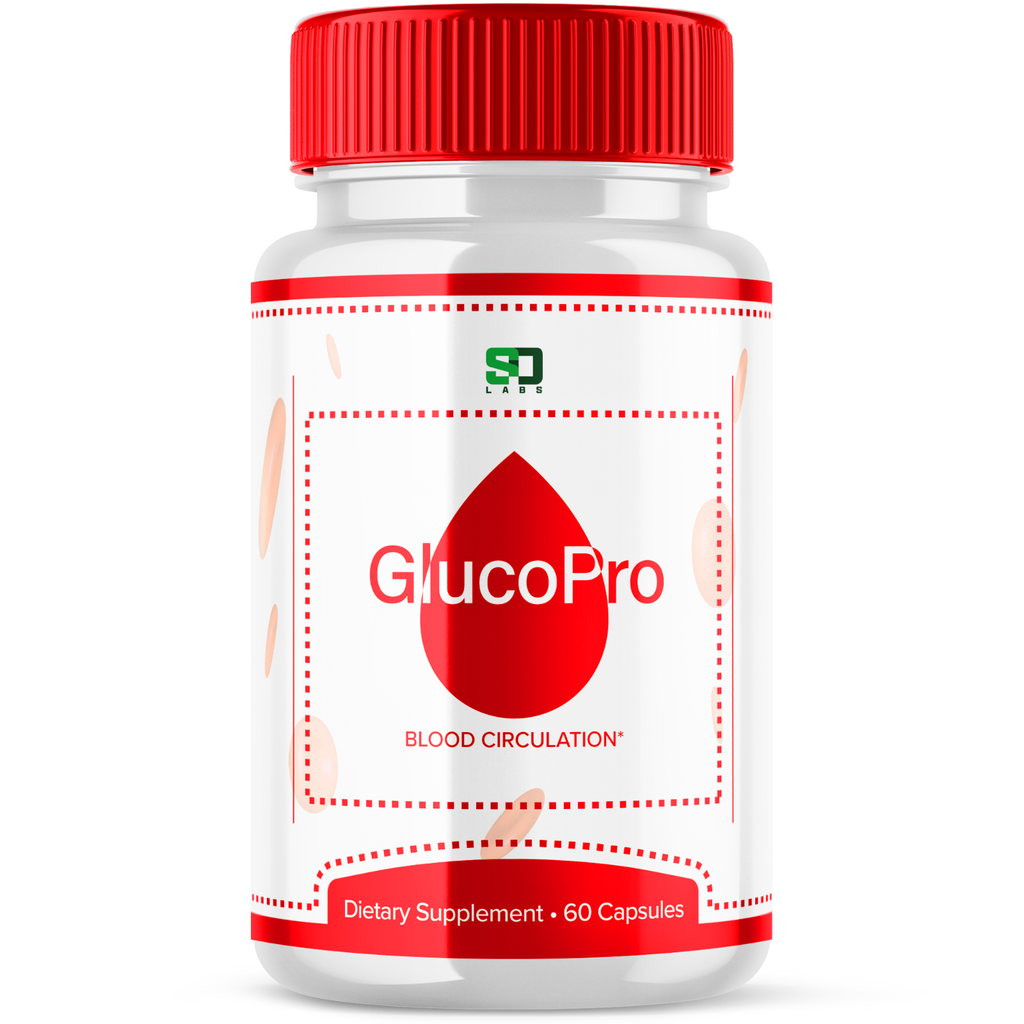 Glucopro Balance Circulation Capsules - Natural Blood Flow Formula (1 Pack)