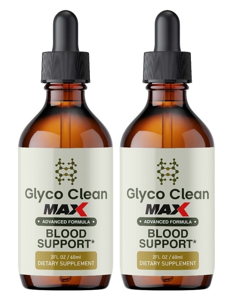 (2 Pack) Glyco Clean Drops Max, Glyco Clean Advanced Formula Glycogen Support
