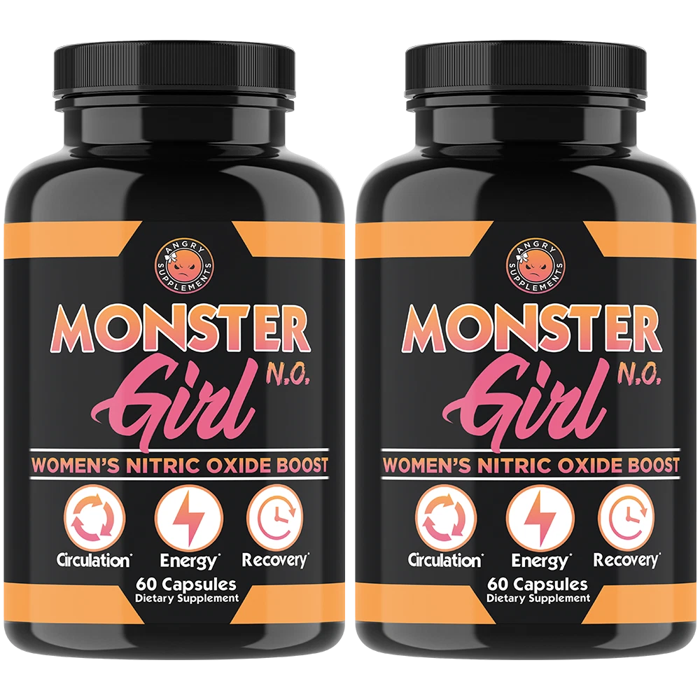Women's Nitric Oxide Pre Workout Booster, Circulation, Recovery, Energy 2PK
