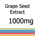 Grape Seed Extract 1000mg x 60 Tablets - Inflammation Reduction