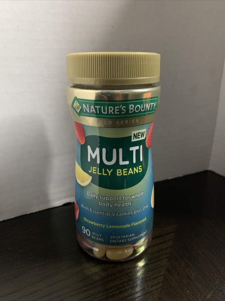 Nature's Bounty Multi Jelly Beans, Sealed 90 Jelly Beans