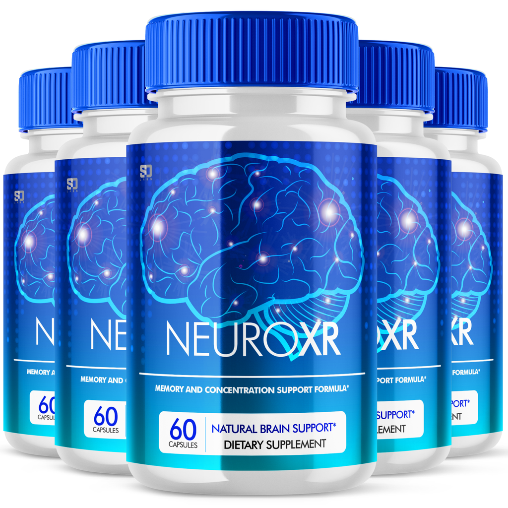 Neuro XR Advanced Concentration Brain Support Supplement (5 Pack)