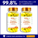 Fisetin 99.8% Quercetin 99.8% Australia 500mg 2 x 60s Extra Lifespan Supplements