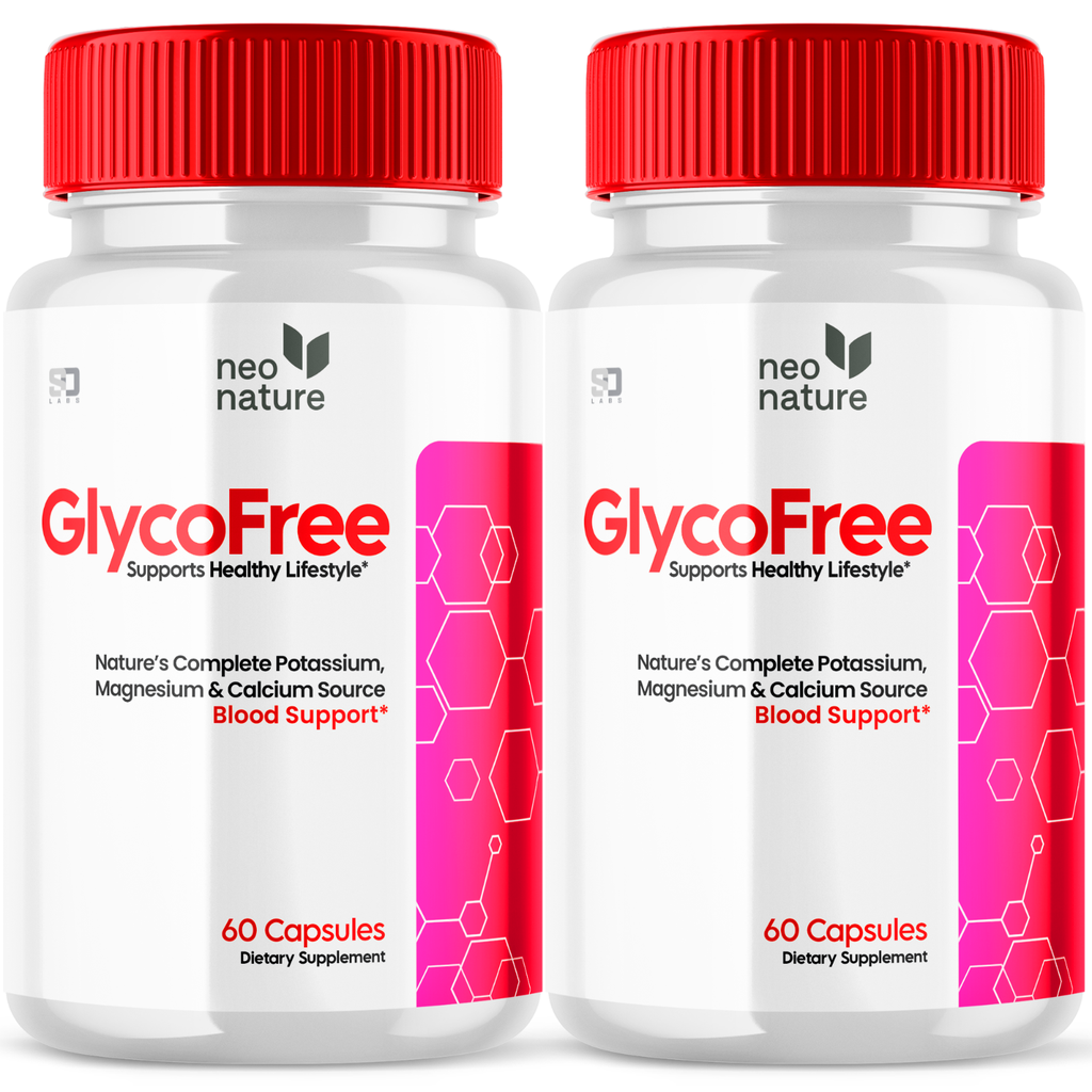 Glycofree Glycogen Blood Vessel Cleaner - Promotes Healthy Vessels (2 Pack)