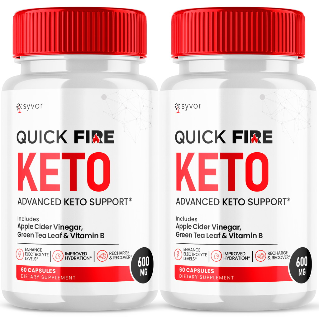 Quick Fire Keto Pills Advanced Weight Loss Support Maximum Strength 120 Capsules