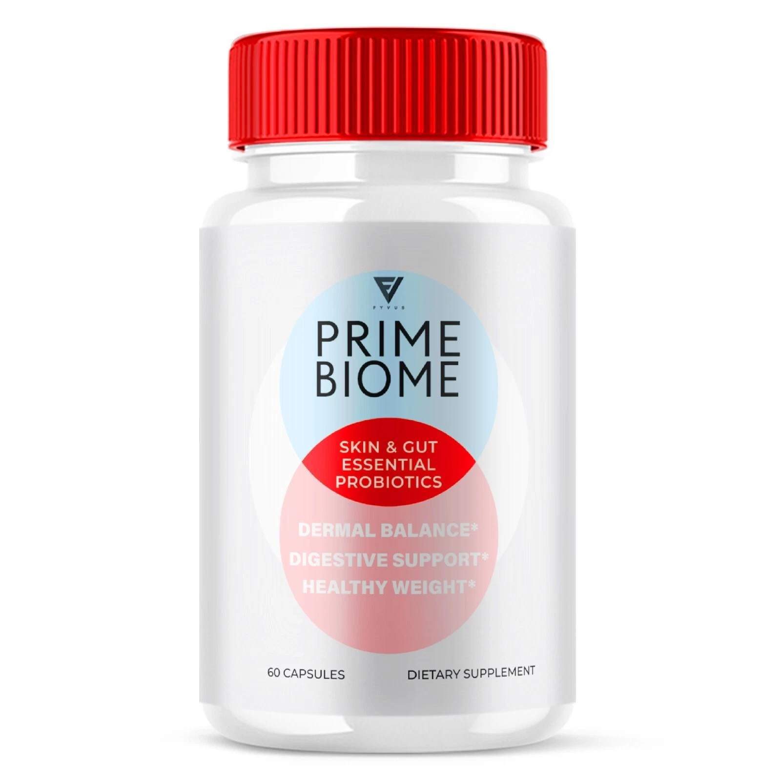 Prime Biome Probiotic Supplement PrimeBiome Capsules (60 Capsules)