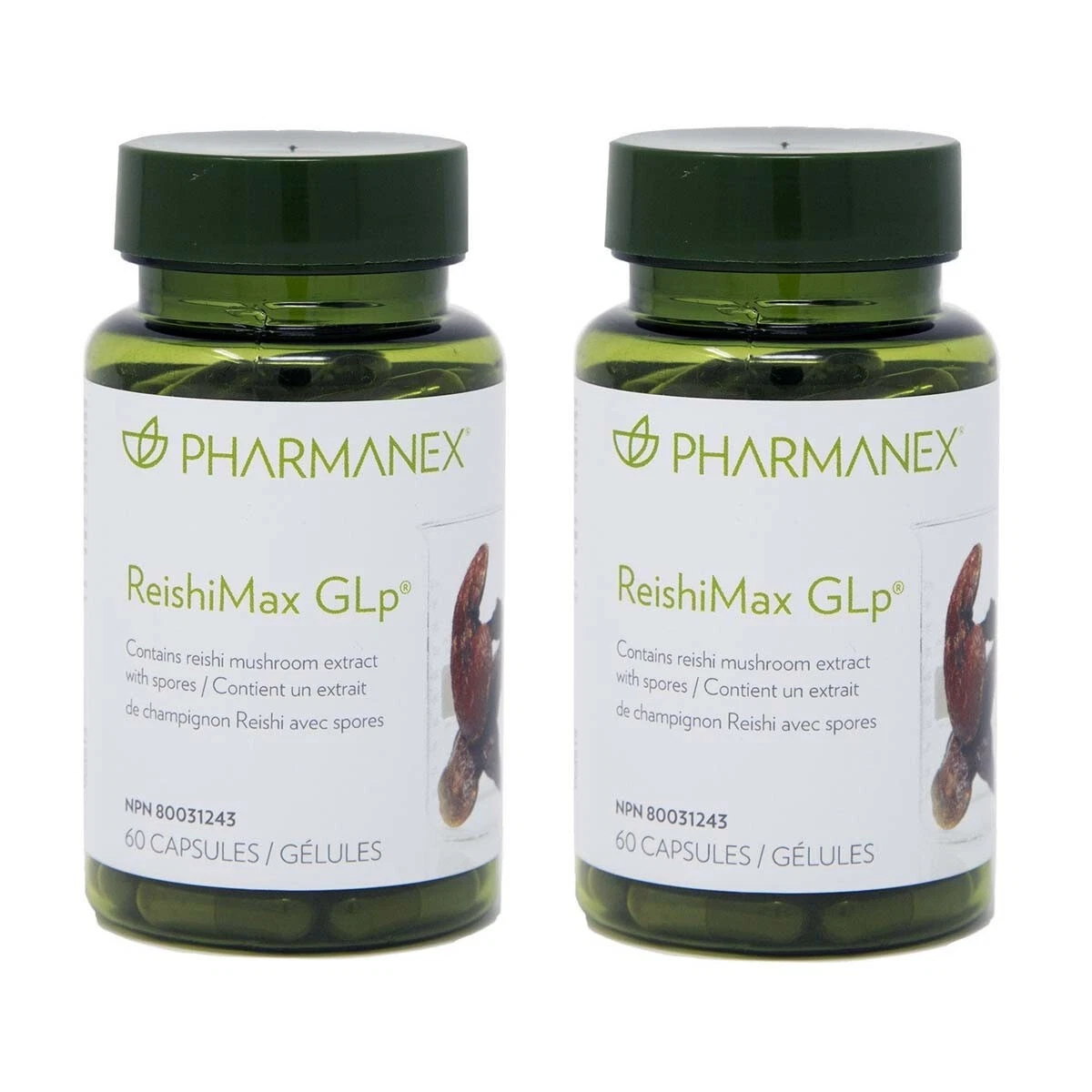 2 PACK Nu Skin Nuskin Pharmanex ReishiMax GLP Immune Support 11/2026
