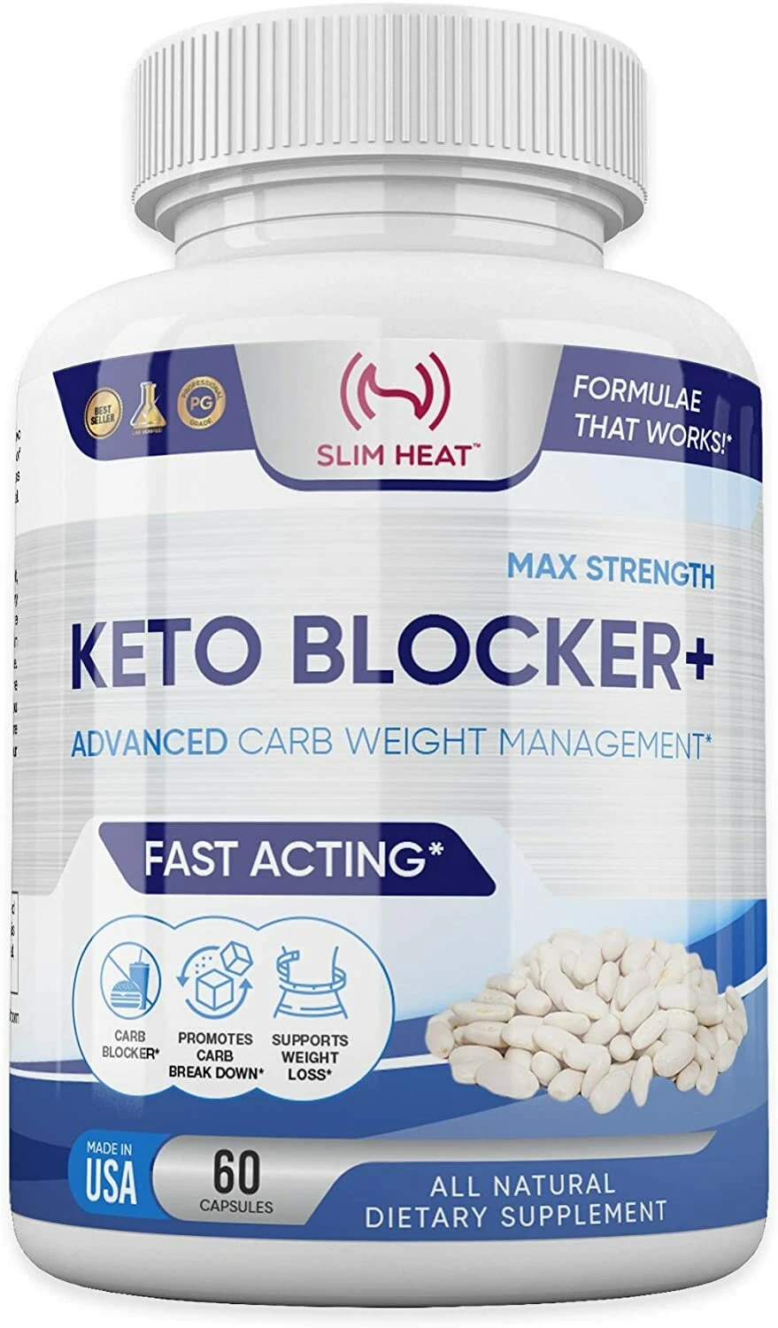 White Kidney Bean Extract 100% Pure Keto Carb Blocker Weight Loss Fat Absorber