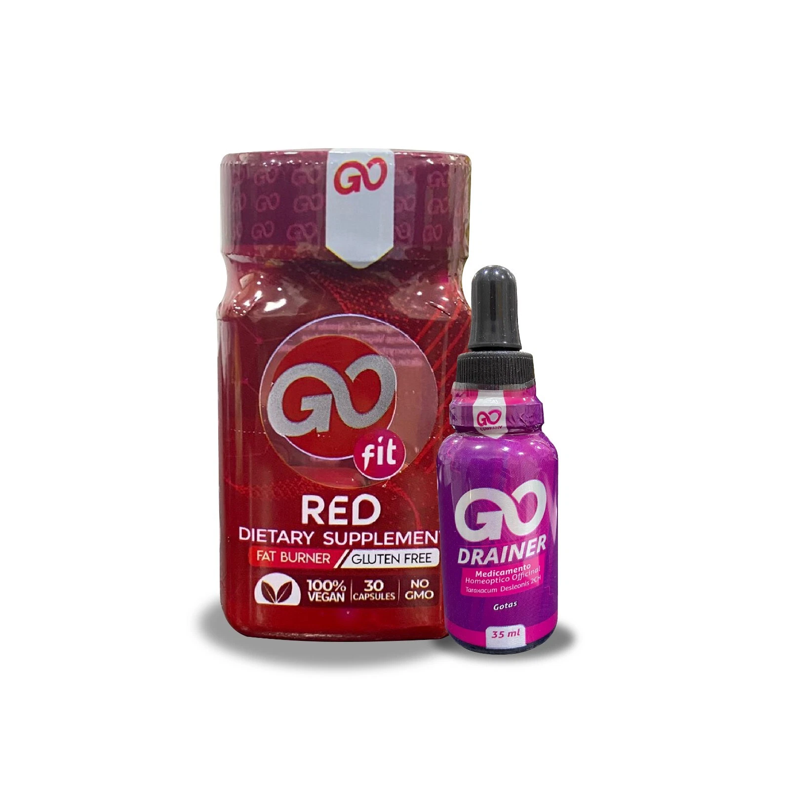 Go fit Red fat burner + Go Drainer