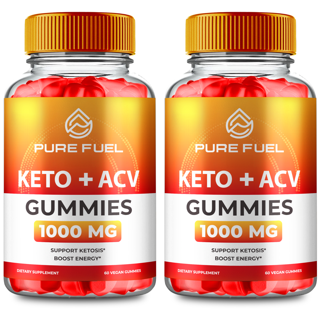 (2 Pack) Pure Fuel ACV Gummies, PureFuel for Weight Loss Gummies (120 Gummies)