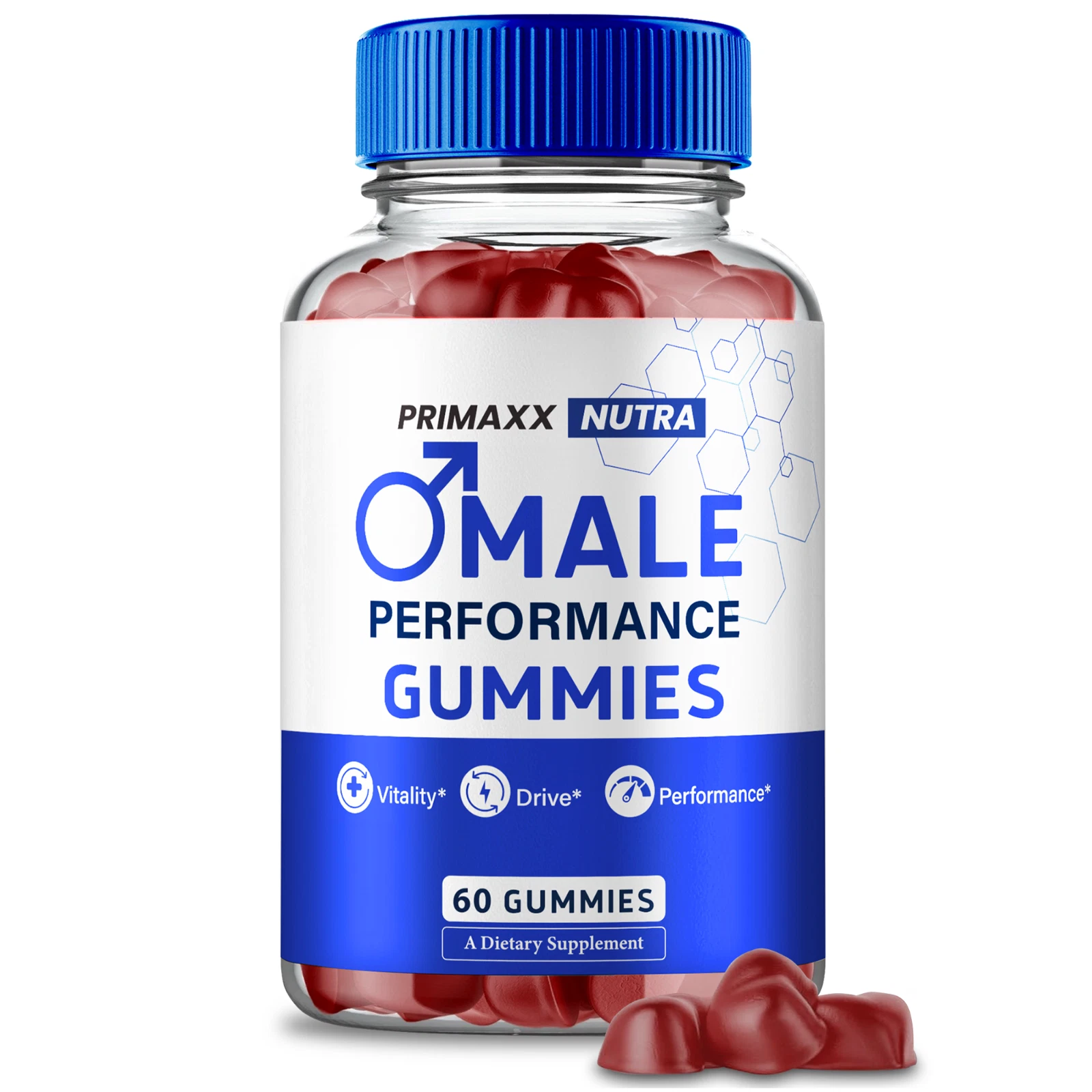 Primaxx Nutra Men Gummies, PrimaxxNutra Max Performance Male Gummies 60ct