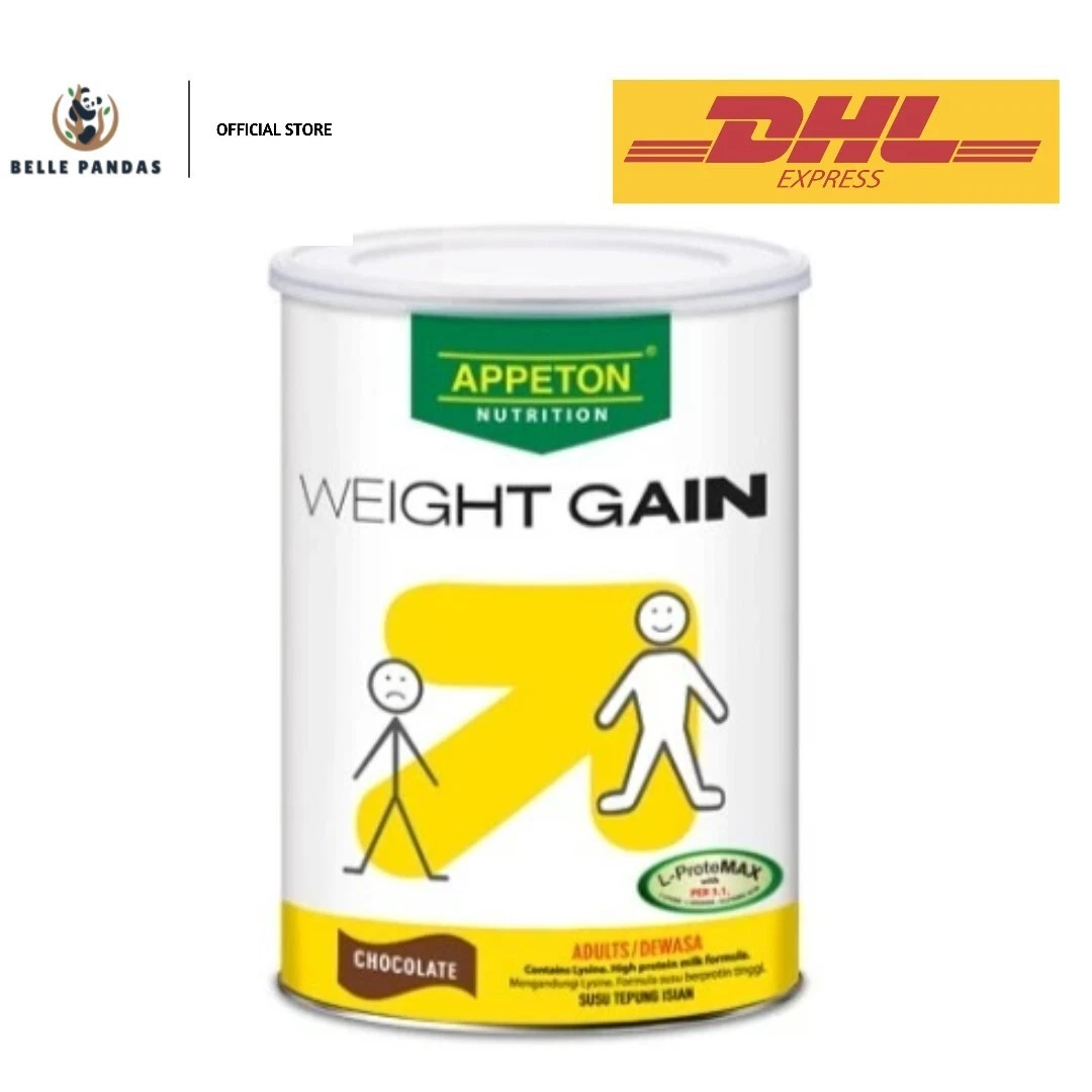 1 Tin X APPETON Weight Gain for Adult - Chocolate 450g FREE DHL SHIPPING