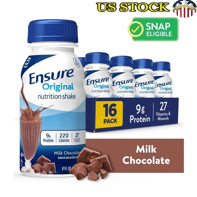 Nutrition Shake Meal Replacement Protein Immune Support 16 Pack 27 Vitamins New