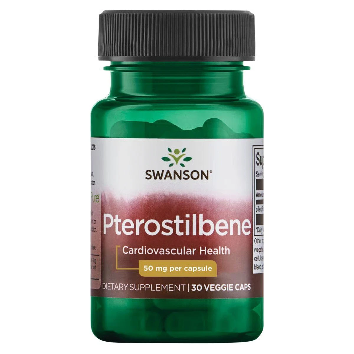 Swanson Pterostilbene 50 mg 30 Veggie Capsules