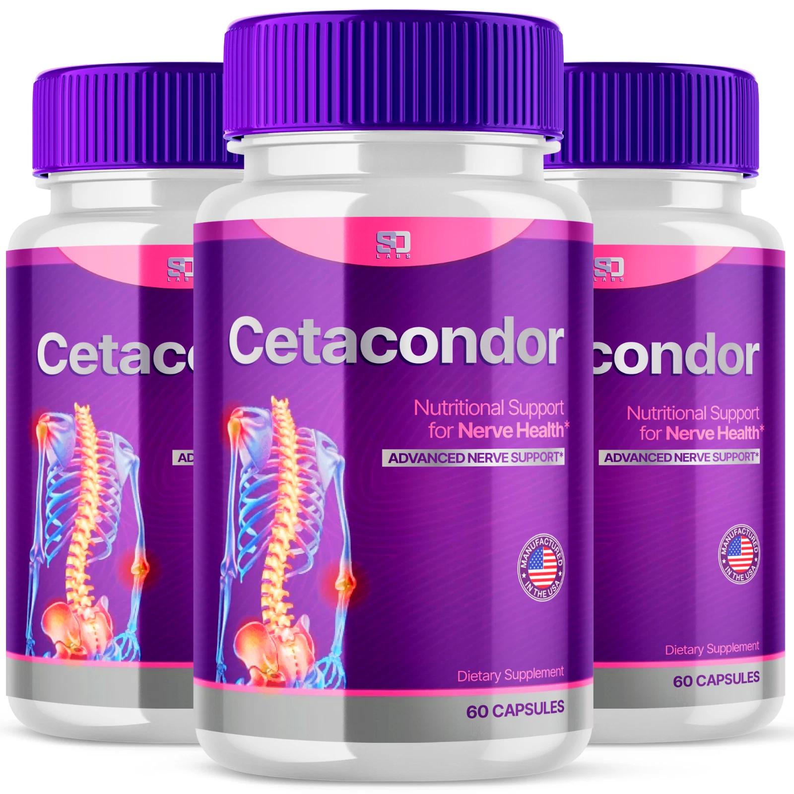 Cetacondor - Boost Daily Focus, Clarity, and Well-Being (3 Pack)