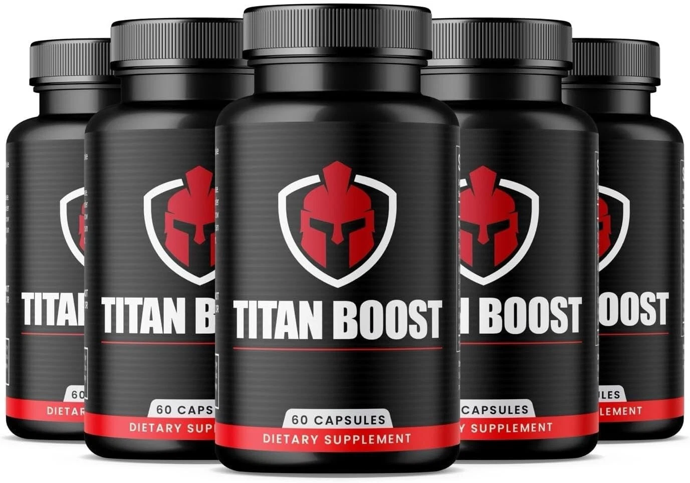 Titan Boost Formula Pills Advanced Dietary Supplements ( 300 Capsules ) 5 Pack