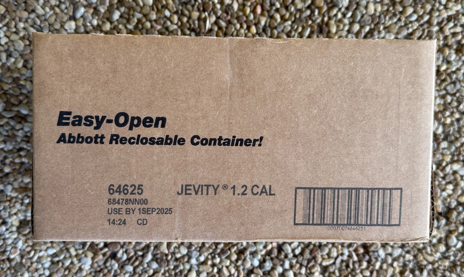 1 Cases 24 Bottles Abbott JEVITY 1.2 CAL Nutrition with Fiber 8oz - Exp. 9/2025