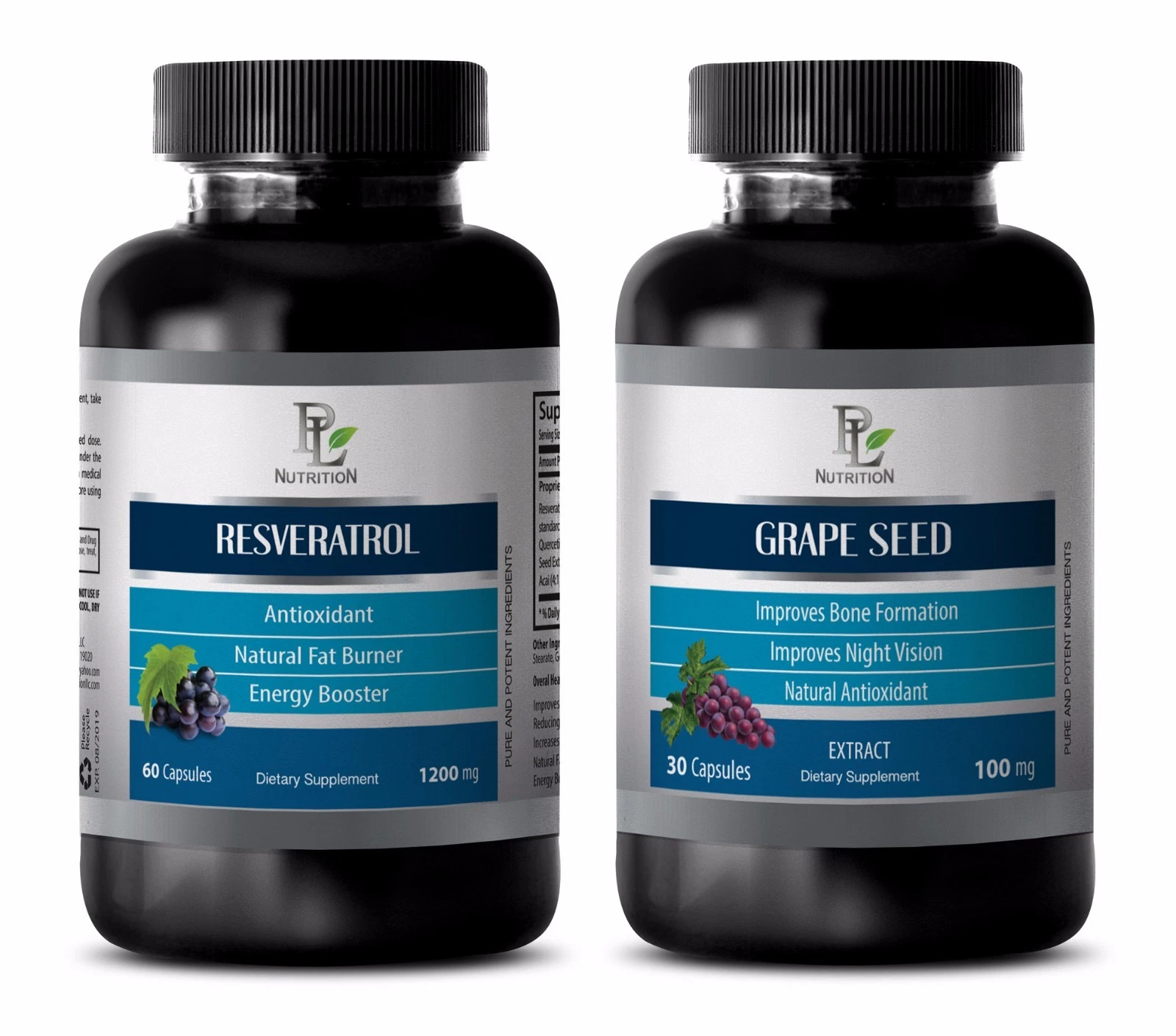 Antioxidant supplement - RESVERATROL – GRAPE SEED EXTRACT COMBO - resveratrol