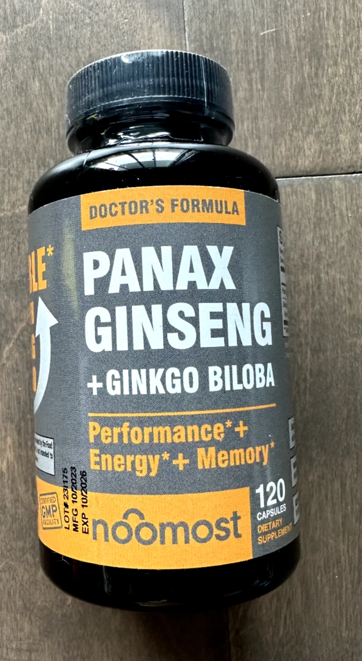 Performance Energy Concentration Memory Mental Supplement Vegan 120 Capsules