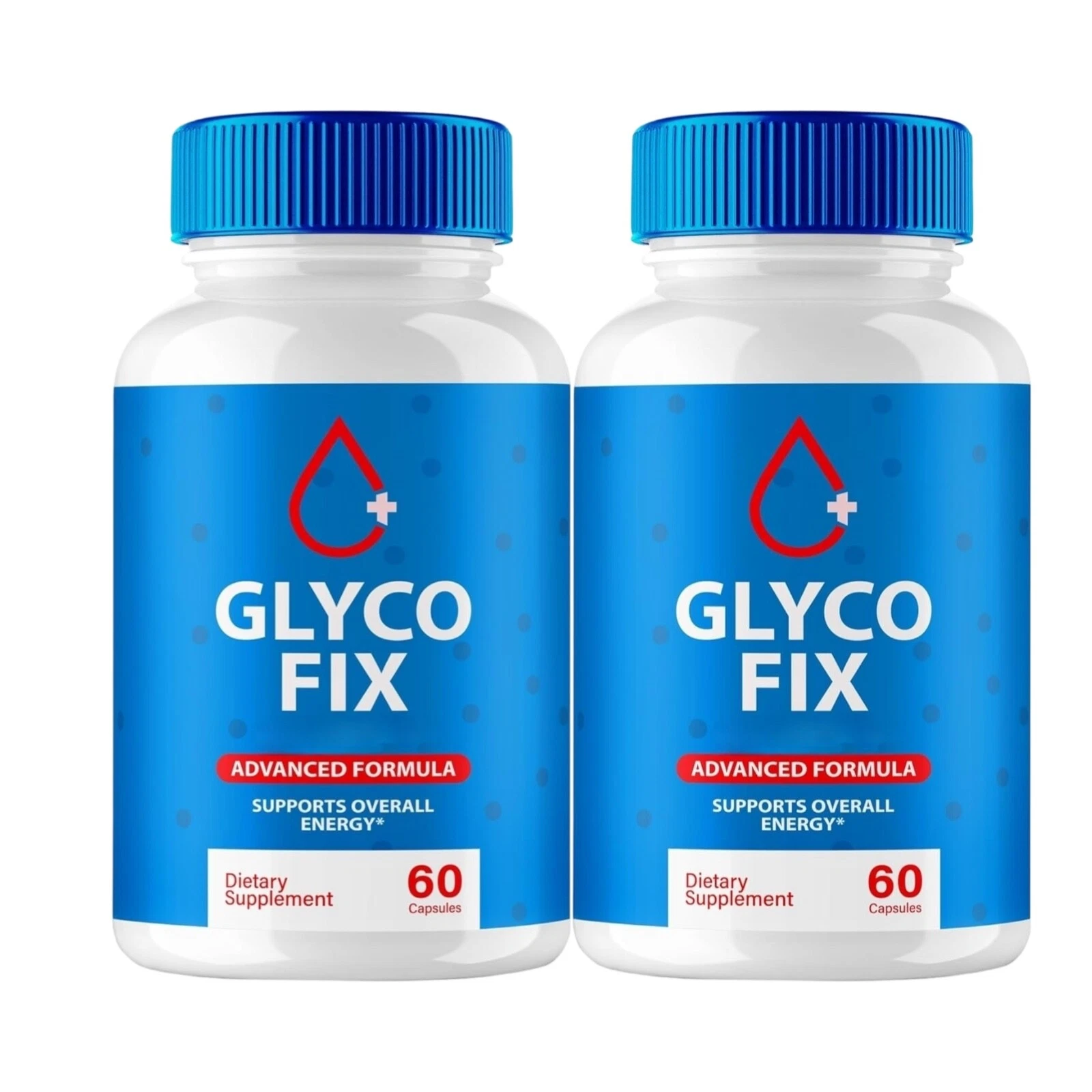 2-Pack Glyco Fix Blood Support to Maintain Blood Levels, Glycofix - 120 Capsules