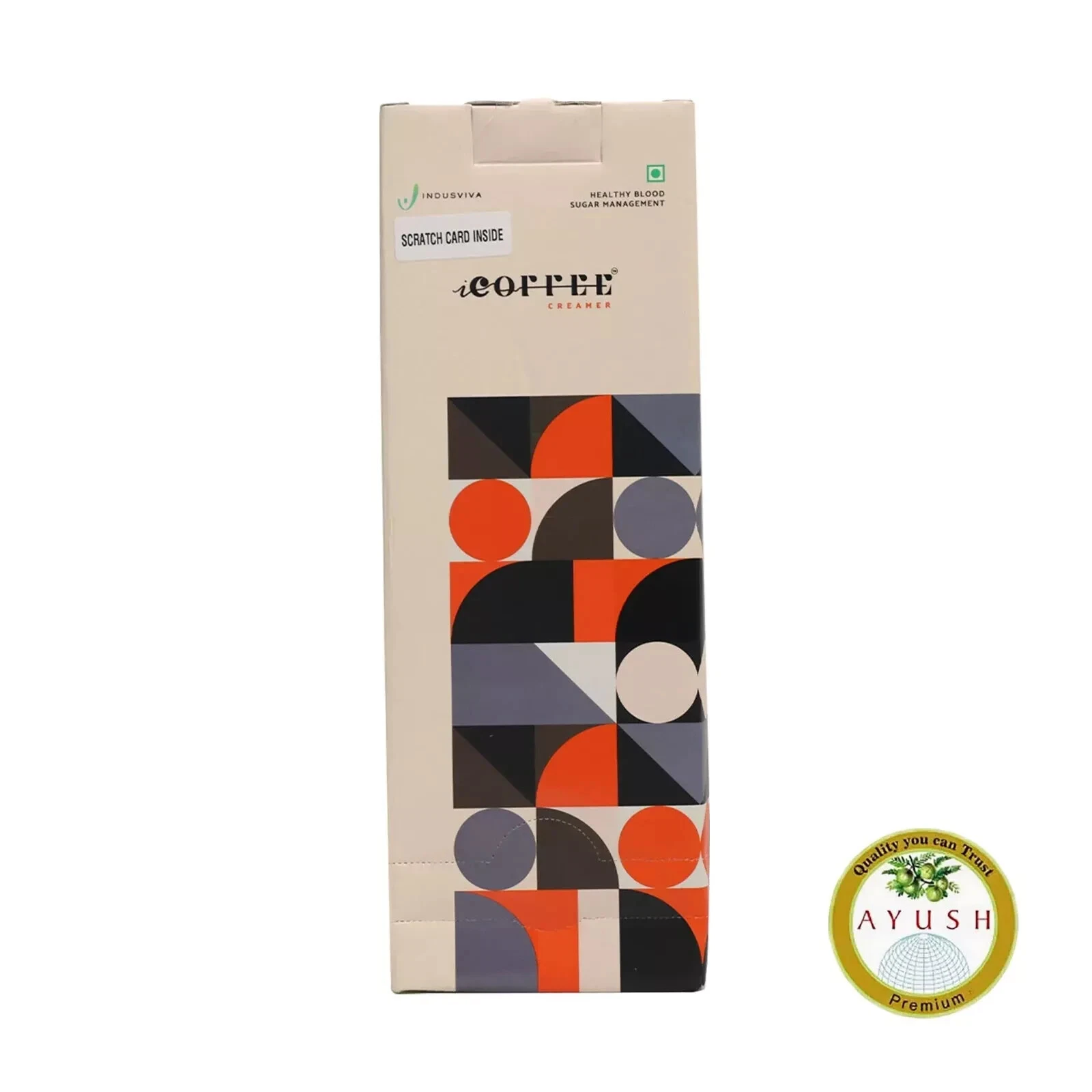 INDUS VIVA - I Coffee Creamer for Healthy Balance 50 Sachets X 10g = 500 gm