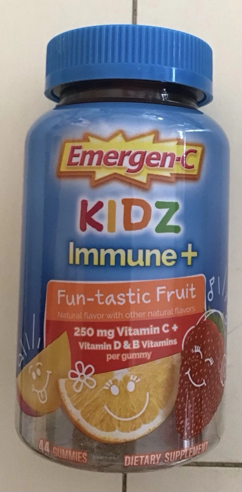 Emergen-C Kidz Immune+ Immune Support Dietary Supplements, Flavored Gummies...