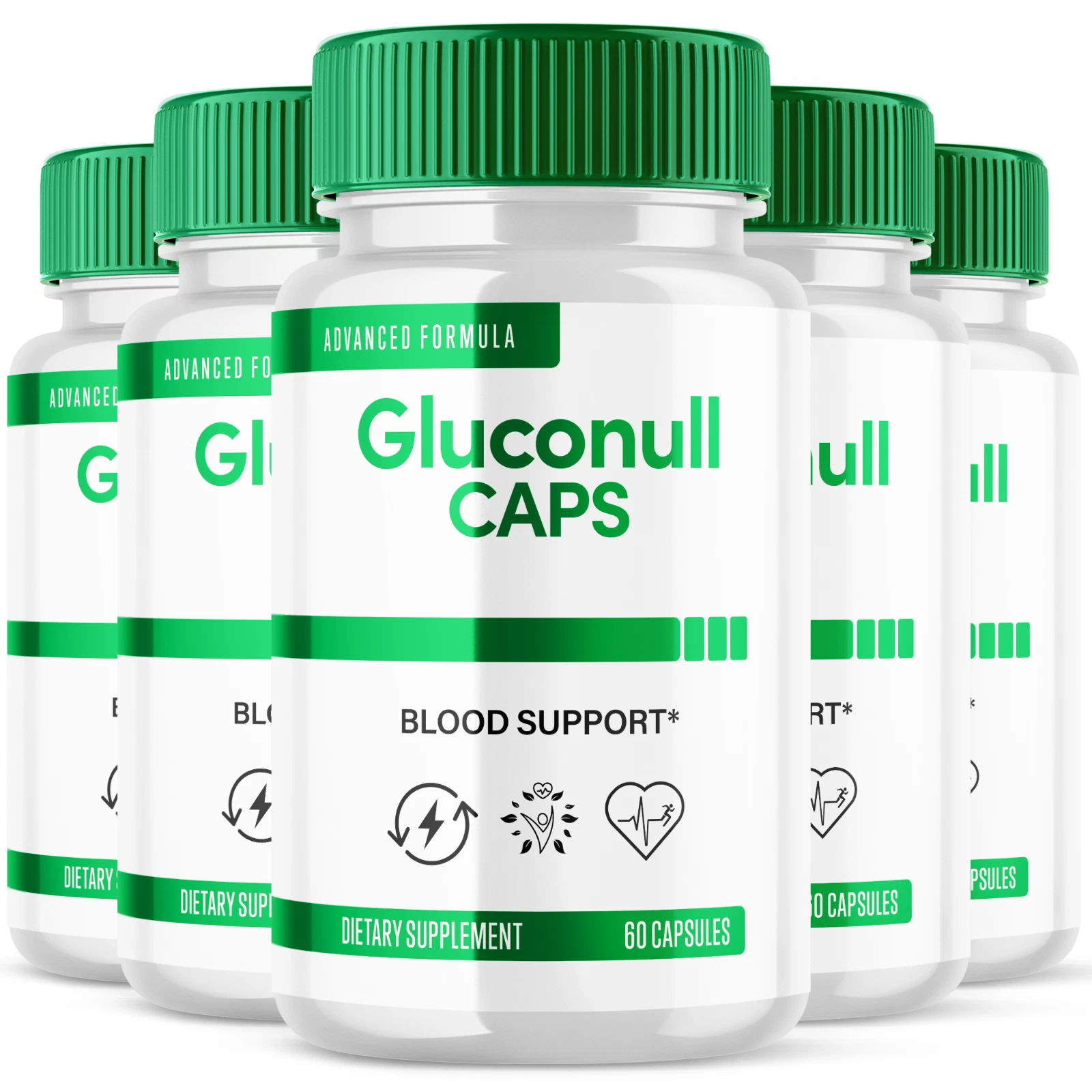 Gluconull Blood Support Formula Gluconull Advanced Glycogen Support 300 Capsules