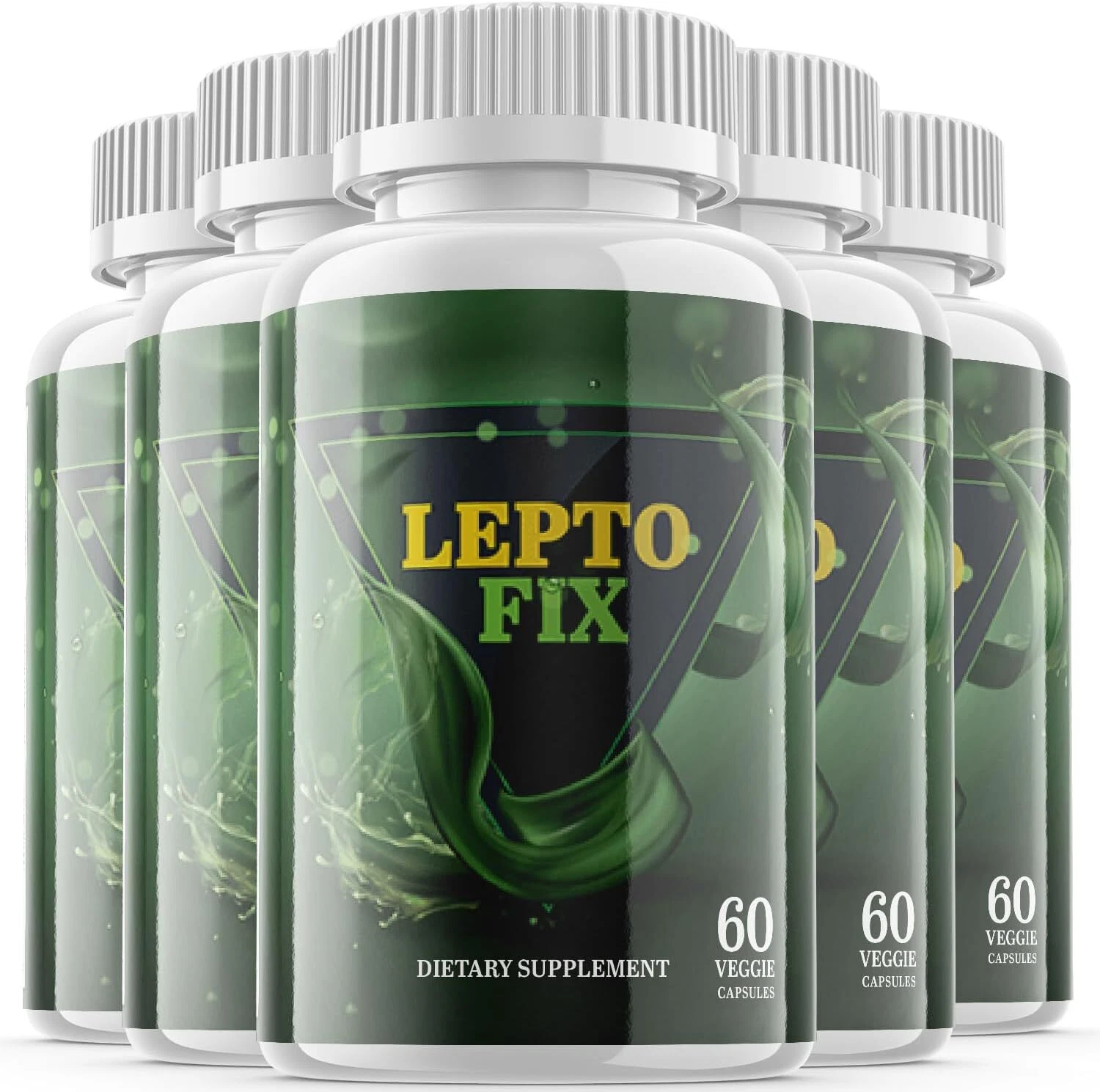 Leptofix Capsules - Lepto Fix Supplement For Weight Loss ORIGINAL - 5 Pack