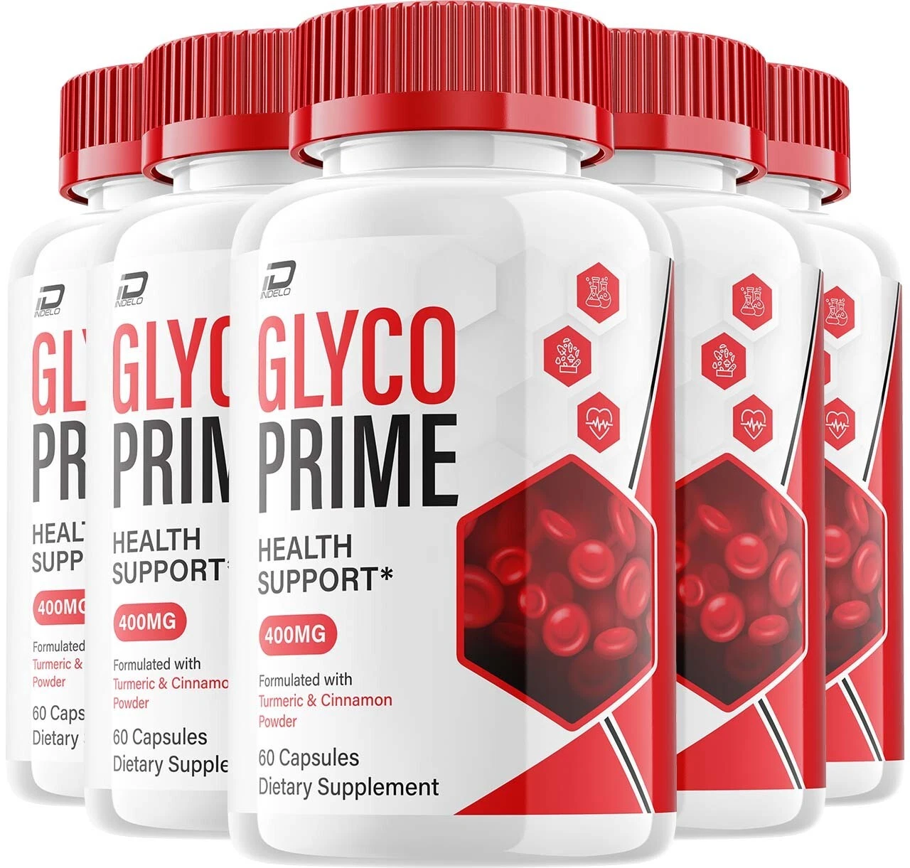 (5 Pack) Glyco Prime Capsules – GlycoPrime, All Natural Glycogen Support