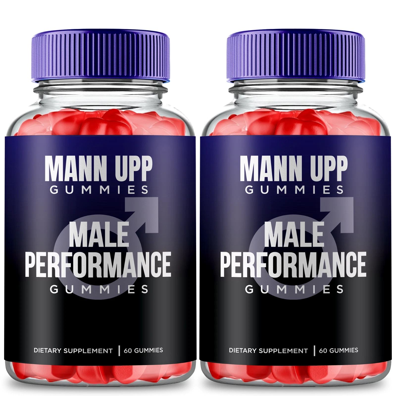 (2 Pack) Mannup Keto ACV Gummies, Advanced Formula ACV Weight Loss Gummy