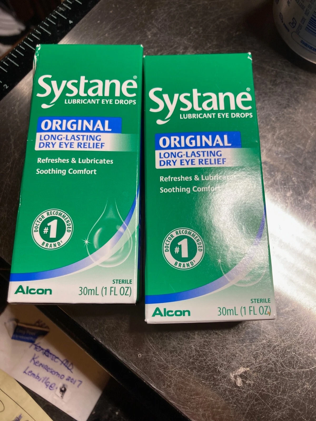 2 Pack Systane Original Lubricant Eye Drops Relief - (30 mL) Exp 9/25 & GREATE