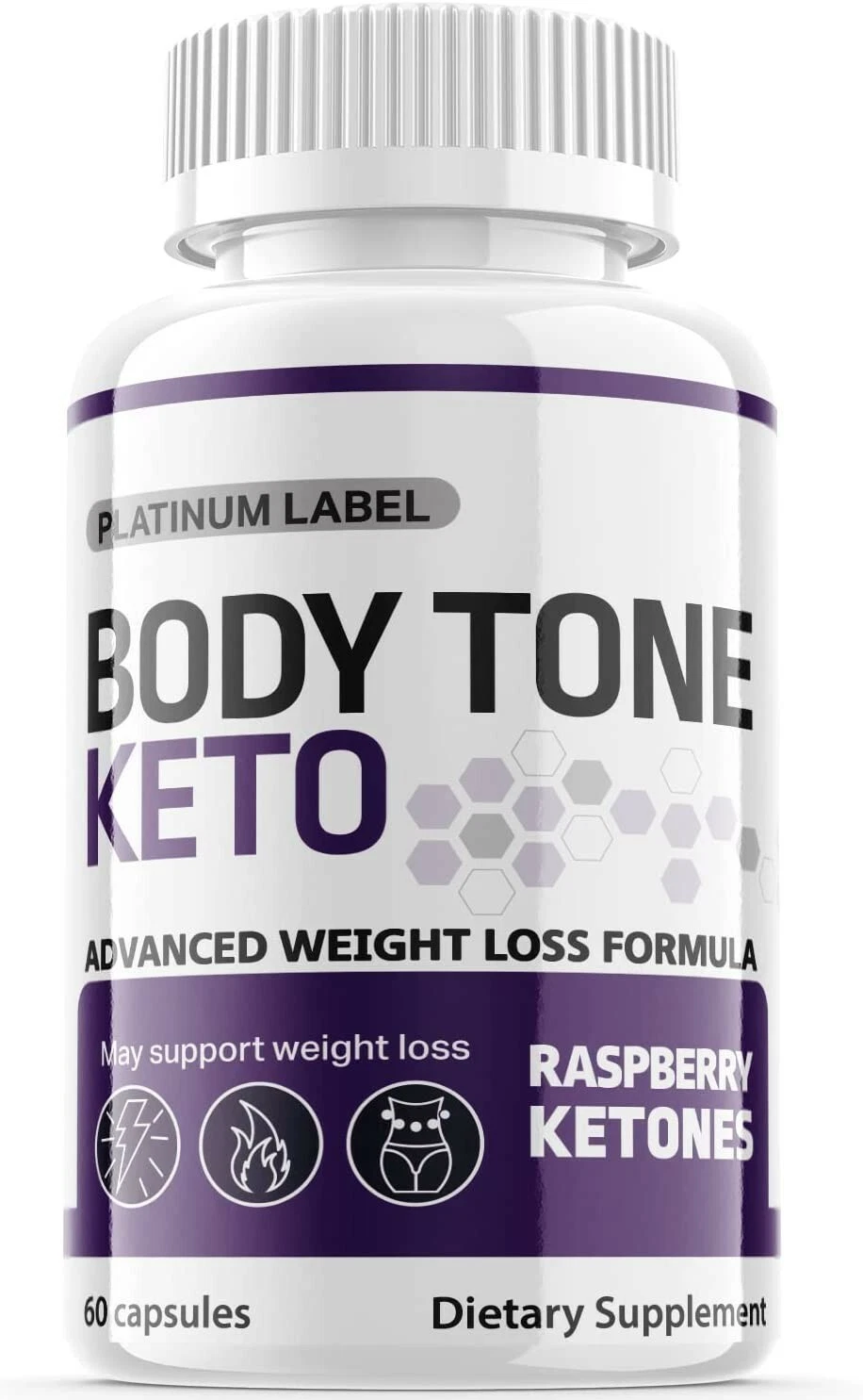 1-Body Tone Keto Pills, Weight Loss, Fat Burner, Appetite Suppressant Supplement