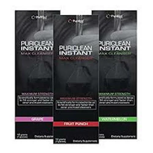 PURICLEAN Instant max cleanser -- Grape flavors