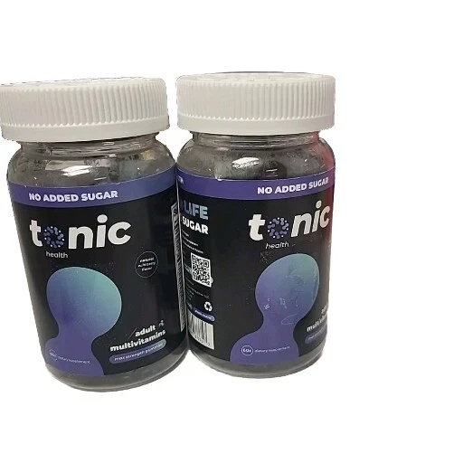 2-Tonic Health Adult Multivitamins 60 Gummies Exp:03/2025