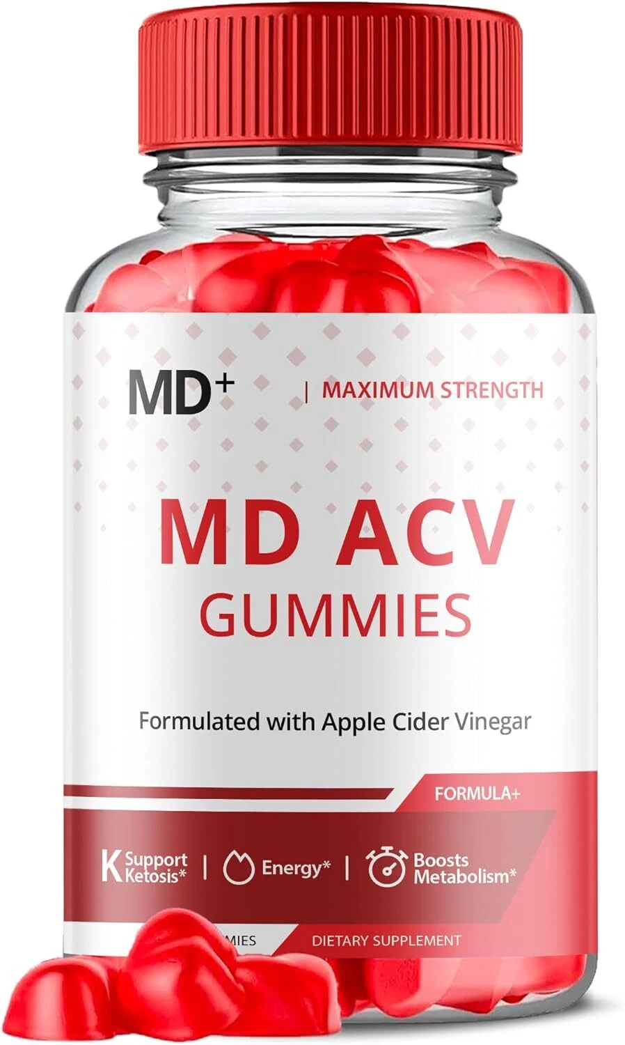 MD+ Keto Gummies - MD+ Keto ACV Gummys For Weight Loss ORIGINAL - 1 Pack