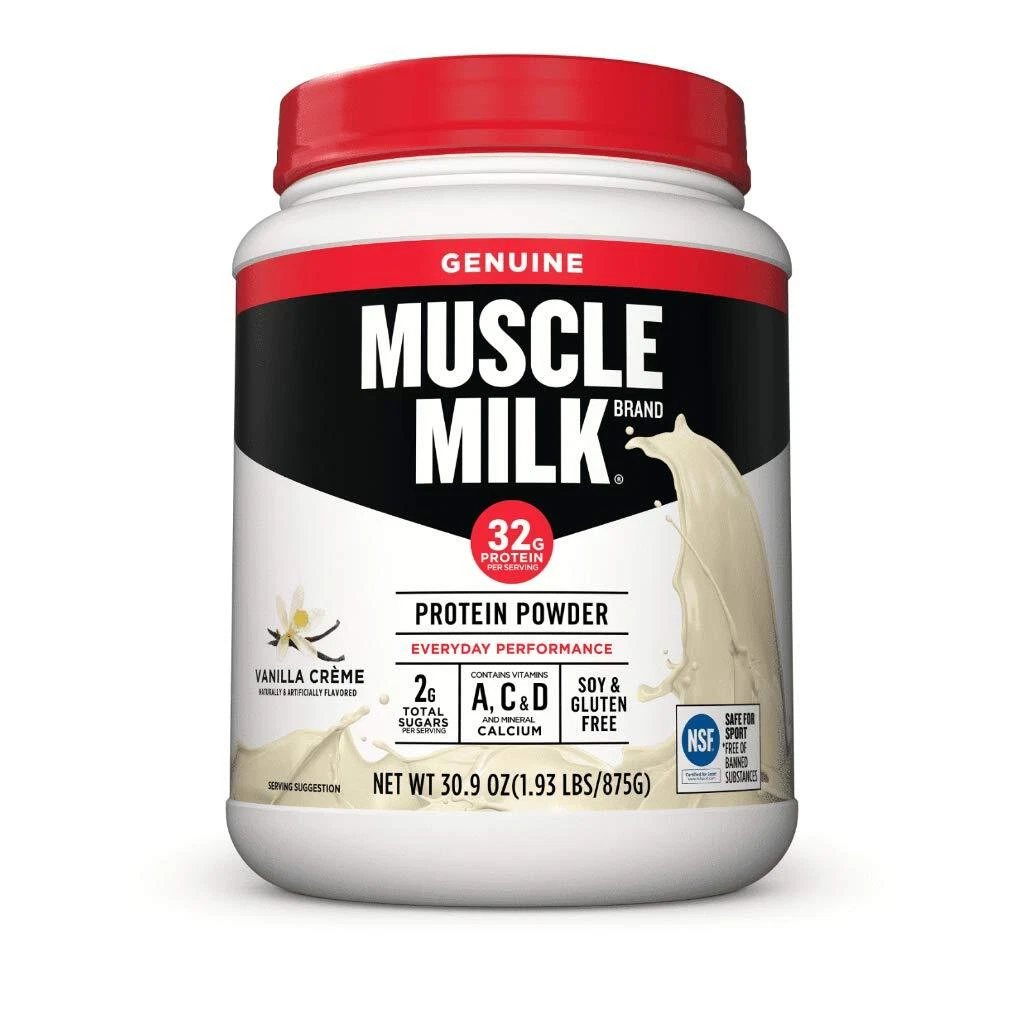 Muscle Milk Lean Muscle Vanilla Creme Protein Powder 1.93 Pound Pack of 1