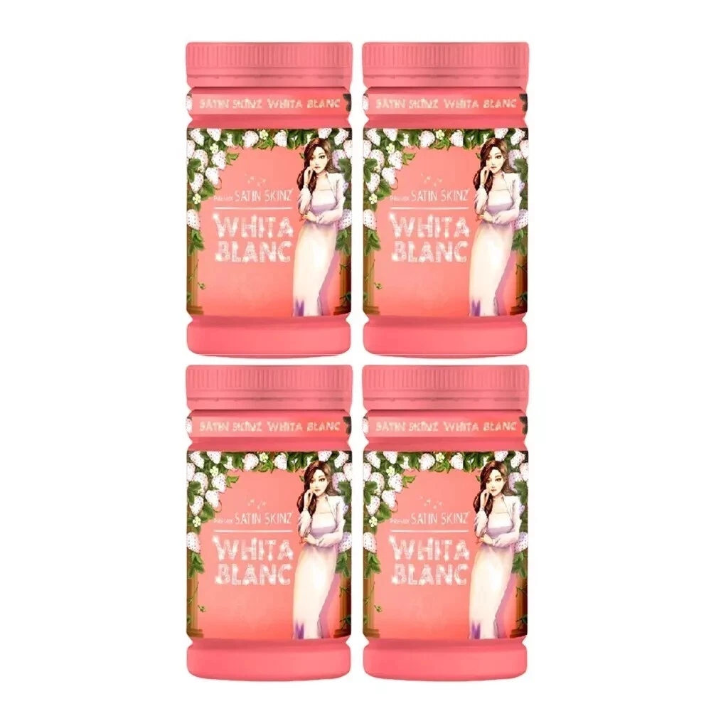 4 Box Juliet Eve Satin Skinz Whita Blanc Anti Aging Glutathione Collagen