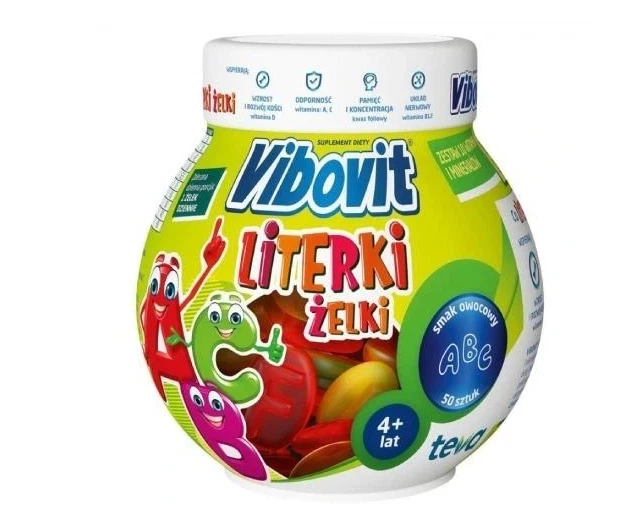 Vibovit Fruit Flavoured Vitamin Jellies 50/100/150 Count Vitamin C D3 B12