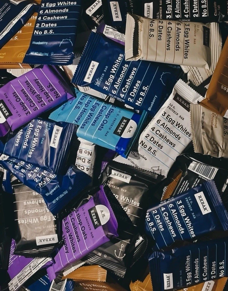 50 Random Flavor - RXBAR Whole Food - Protein Bars