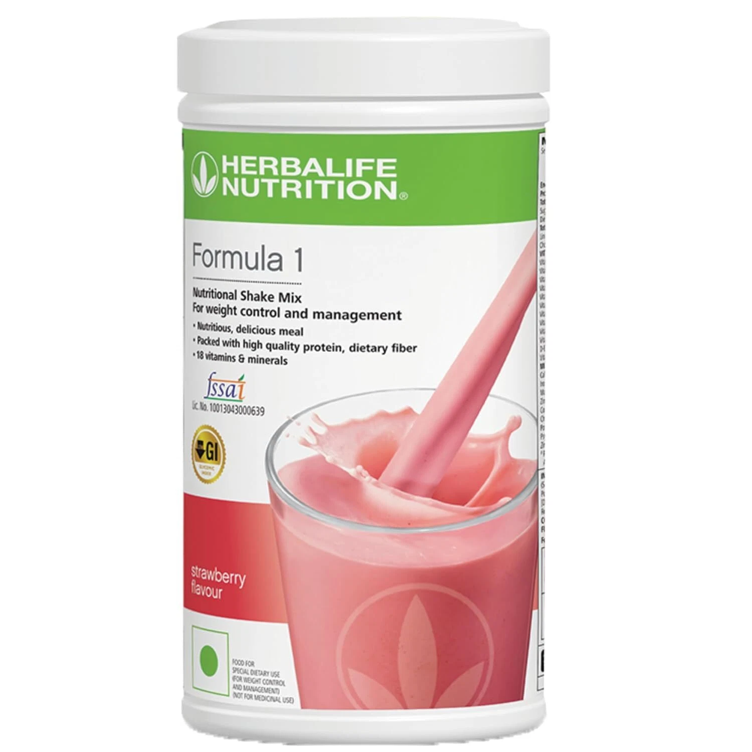 Herbalife Nutrition Shake (Strawberry, 500 g) with Herbalife Protein powder 400g