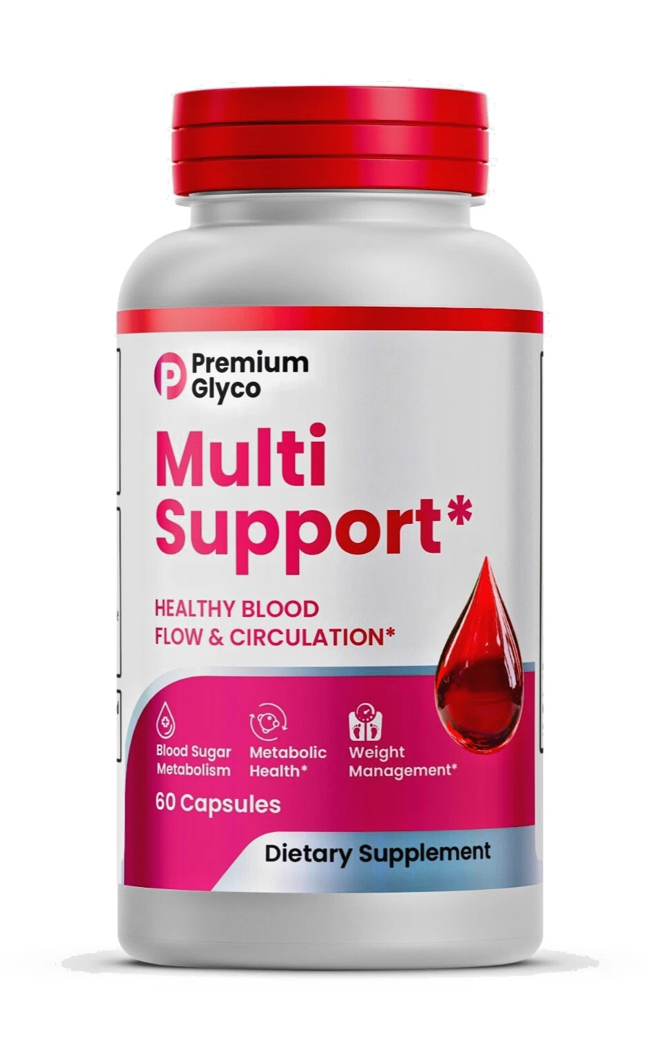 Premium Glyco Multi Support, Glyco Premium Blood Sugar Flow & Circulation 1Pack