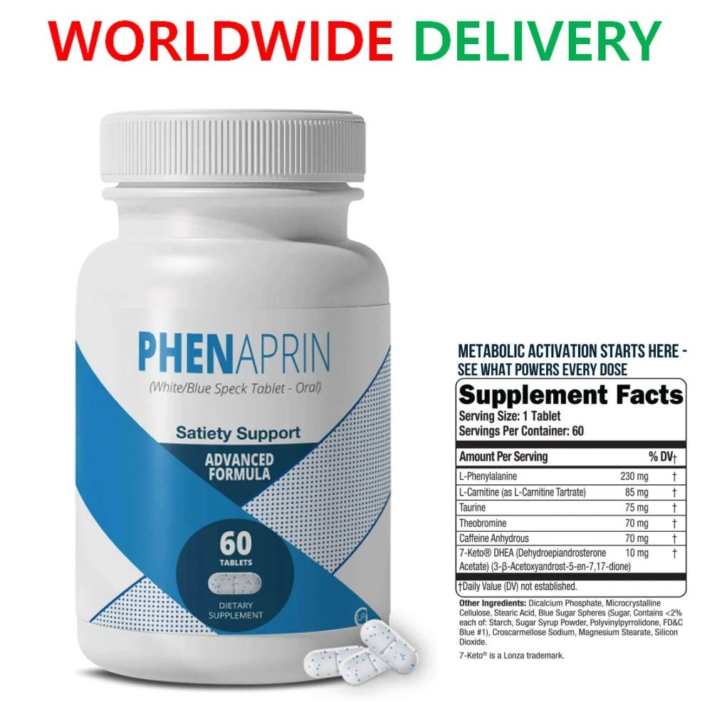 PhenAprin Advanced Appetite Support & Thermogenic Fat Burner 60 Count