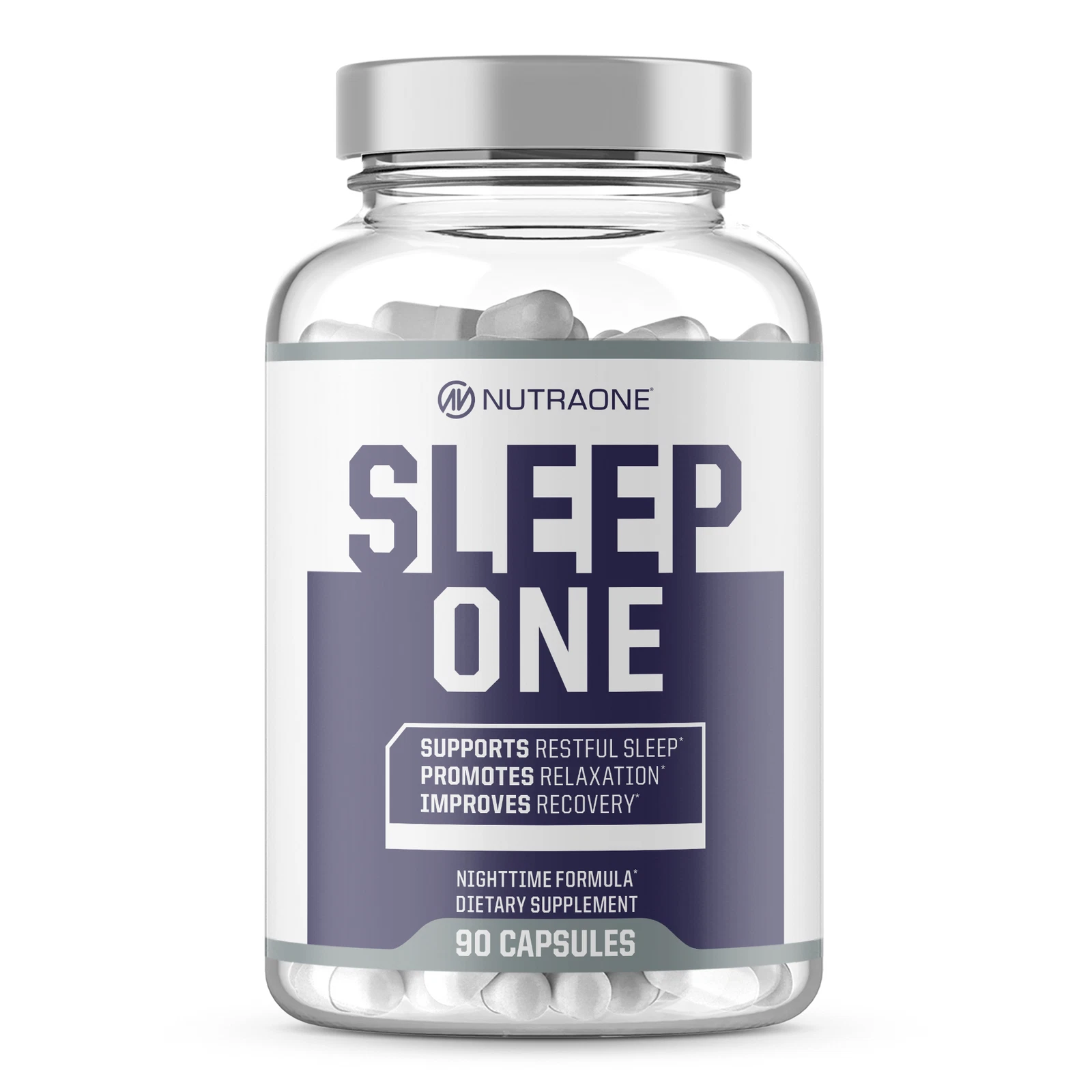 NUTRAONE NUTRITION SLEEP ONE All Natural Sleep-Aid Relaxation 90 Capsules