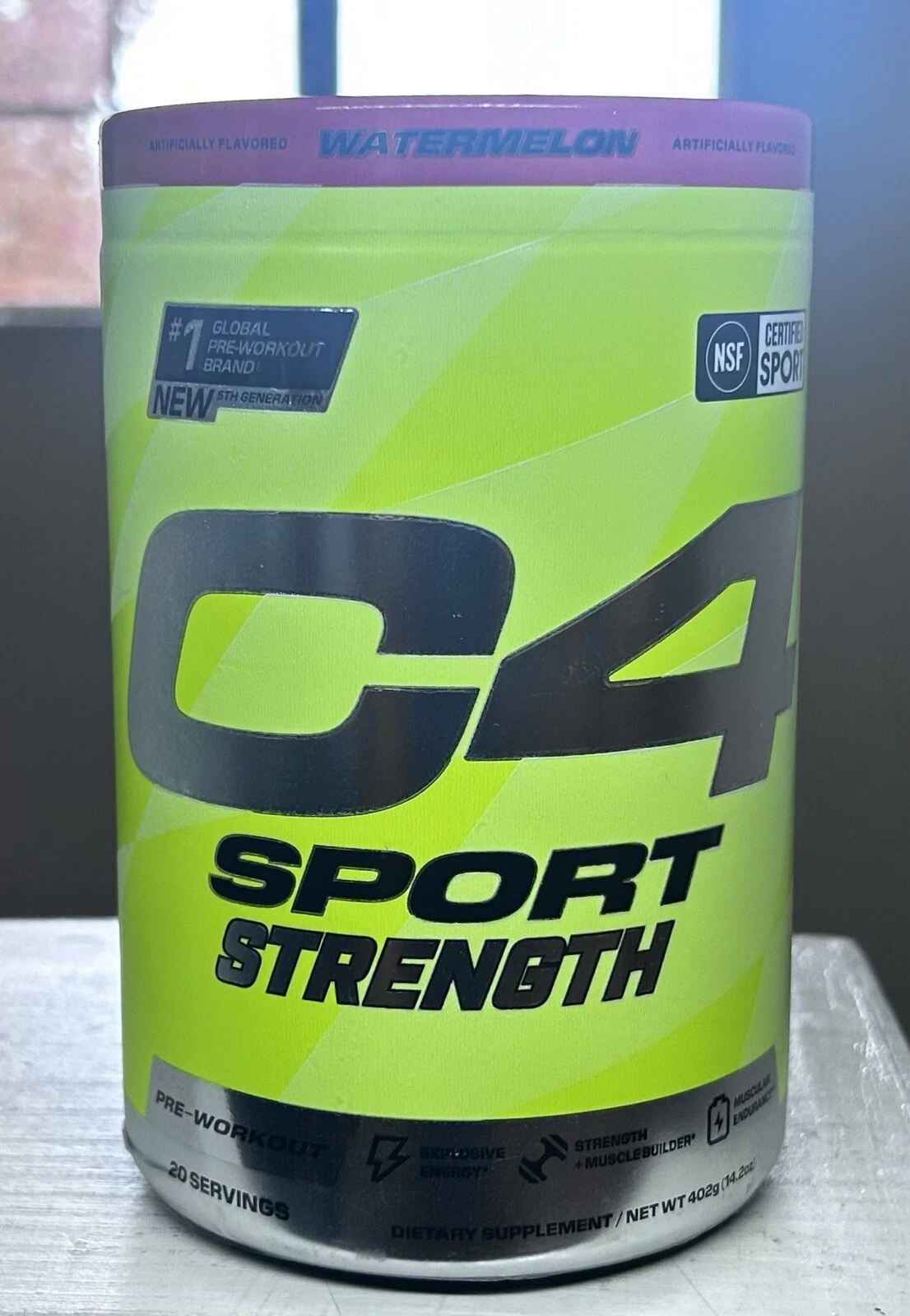 Cellucor C4 Sport Strength Dietary Supplement - Watermelon-NEW SEALED- EX 04/26