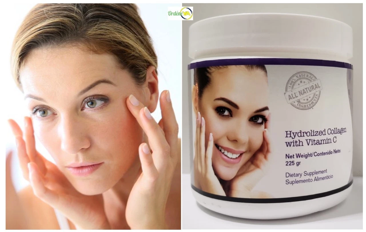 HYDROLIZED COLLAGEN POWDER WITH VITAMIN C COLLAGEN PLUS COLAGENO