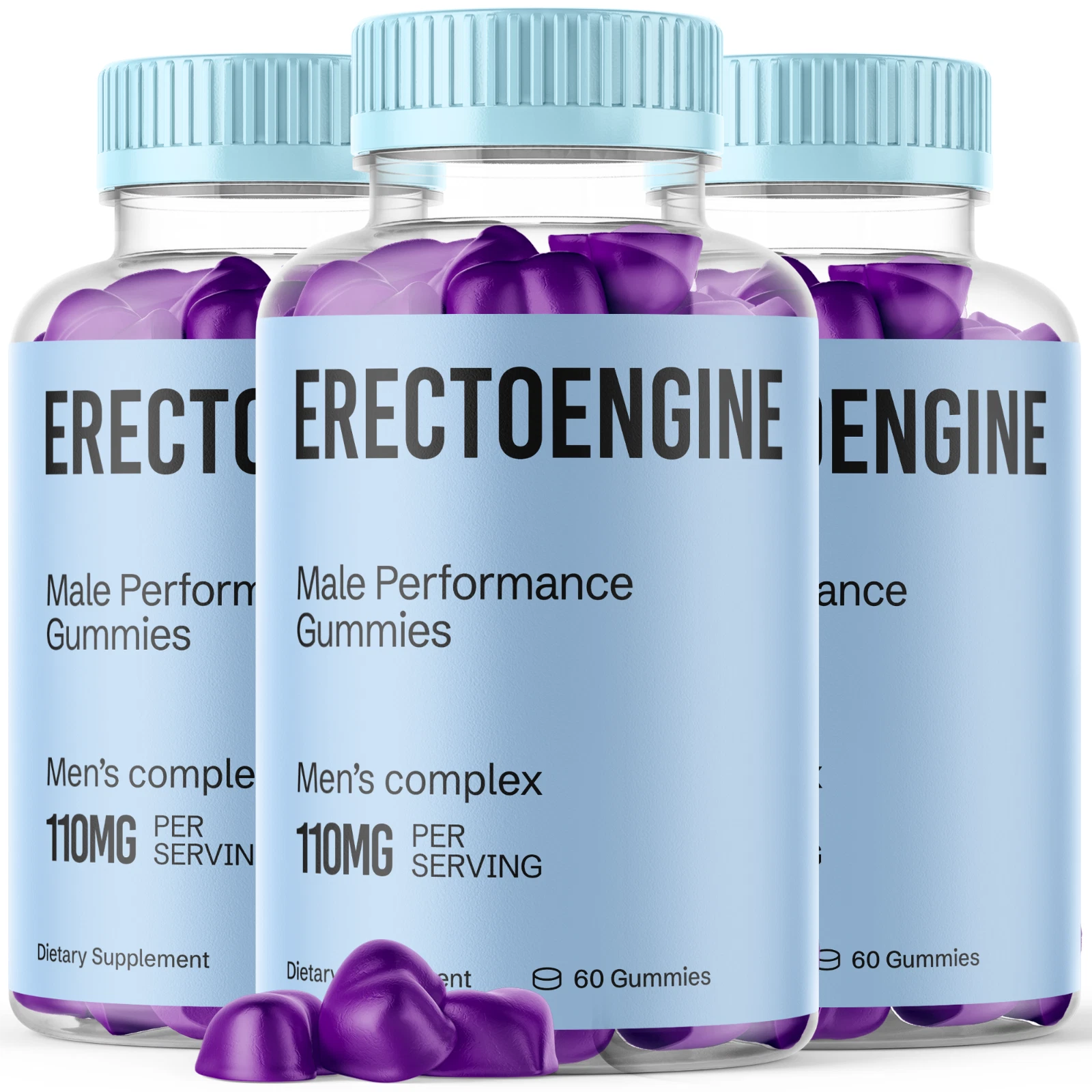 ErectoEngine Gummies for Men Advanced Performance Formula Supplement 180 Gummies