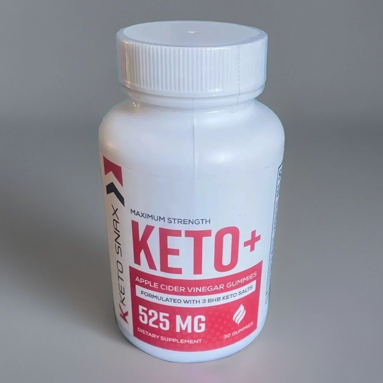 Keto Snax ACV Fat Burning Gummies to Support Weight Loss 30ct NEW & SEALED.